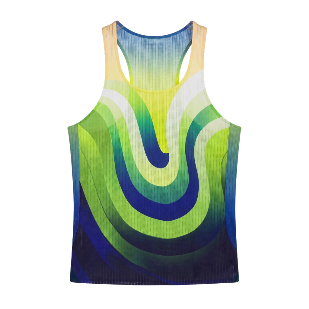 Solar Lime 43g Ultra-Light Running Tank | DRY FLOW™