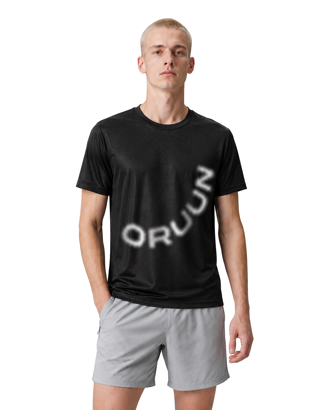 Graphite Flow Ultra-Light Running Tee | DRY FLOW™