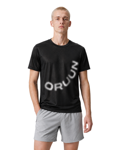 Graphite Flow Ultra-Light Running Tee | DRY FLOW™