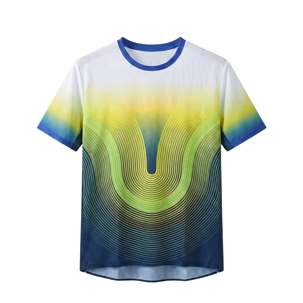 Solar Lime Ultra-Light Running Tee | DRY FLOW™