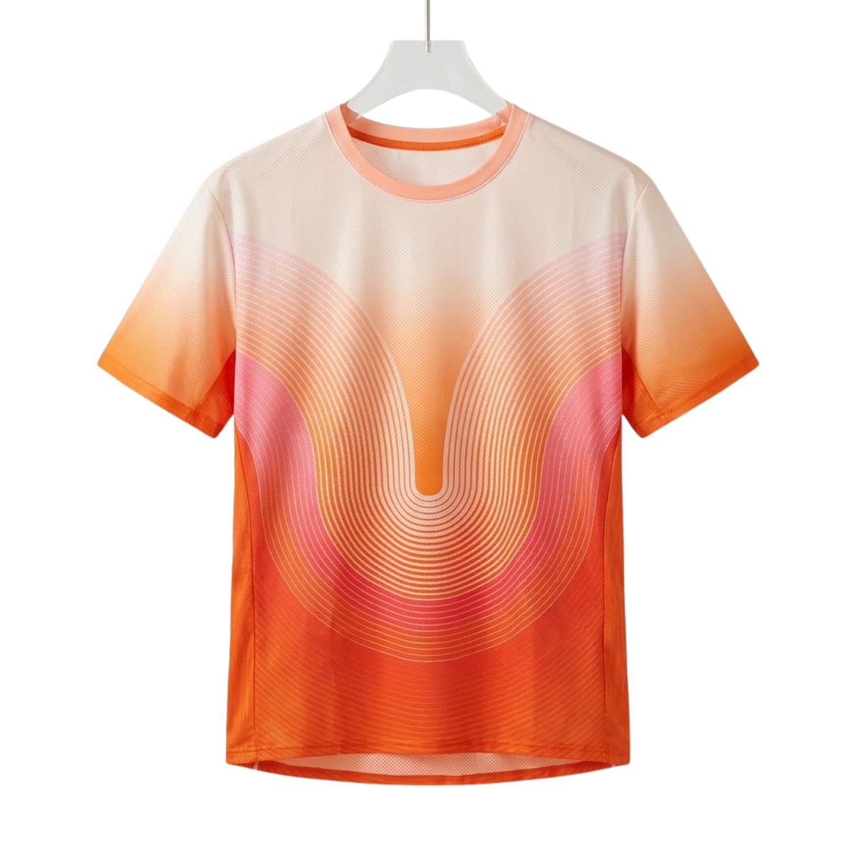 Sunset Heat Ultra-Light Running Tee | DRY FLOW™