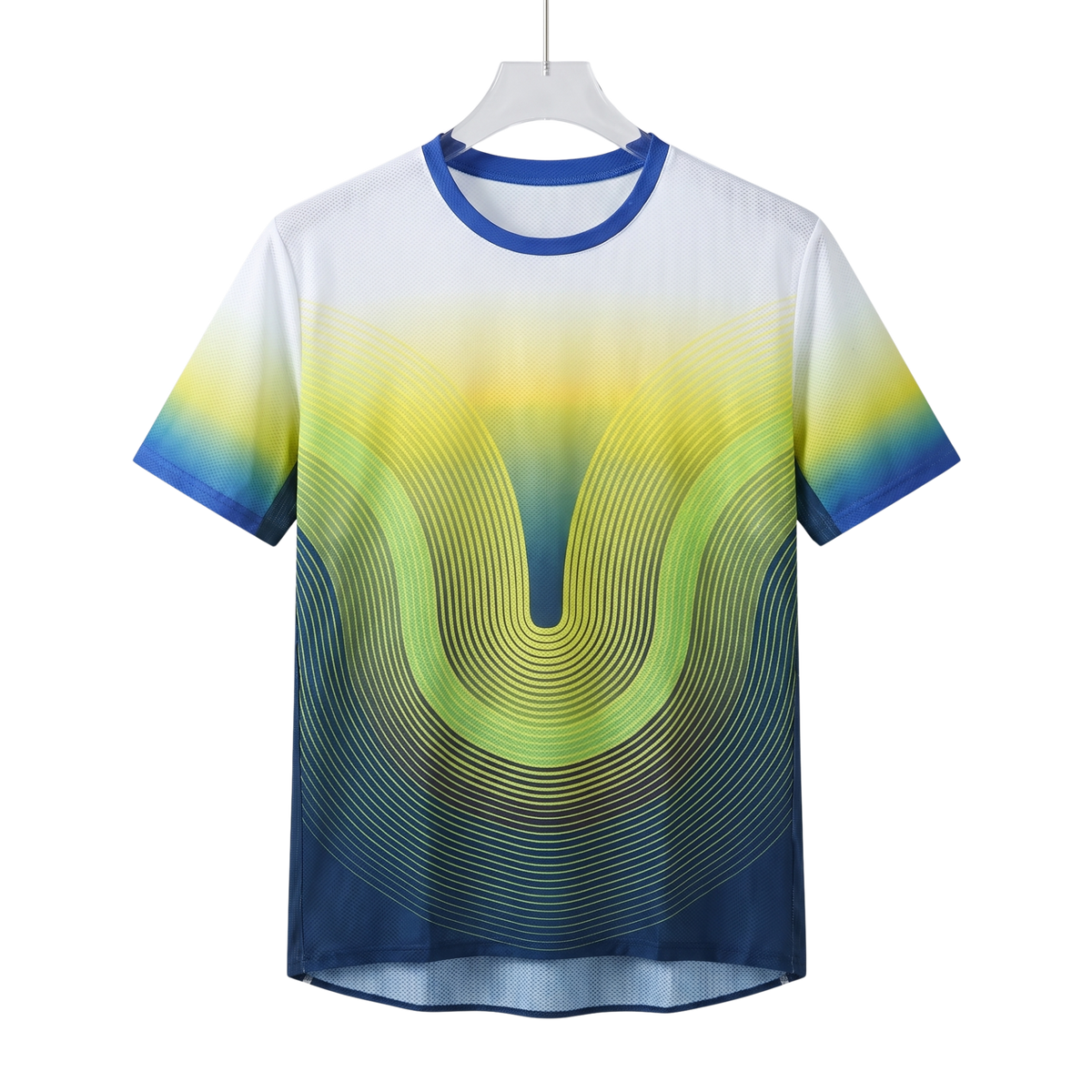 Solar Lime Ultra-Light Running Tee | DRY FLOW™
